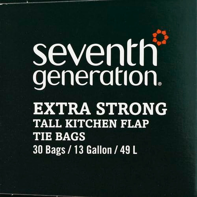 Tall Kitchen Trash Bags, 13 Gal, 30 Bags