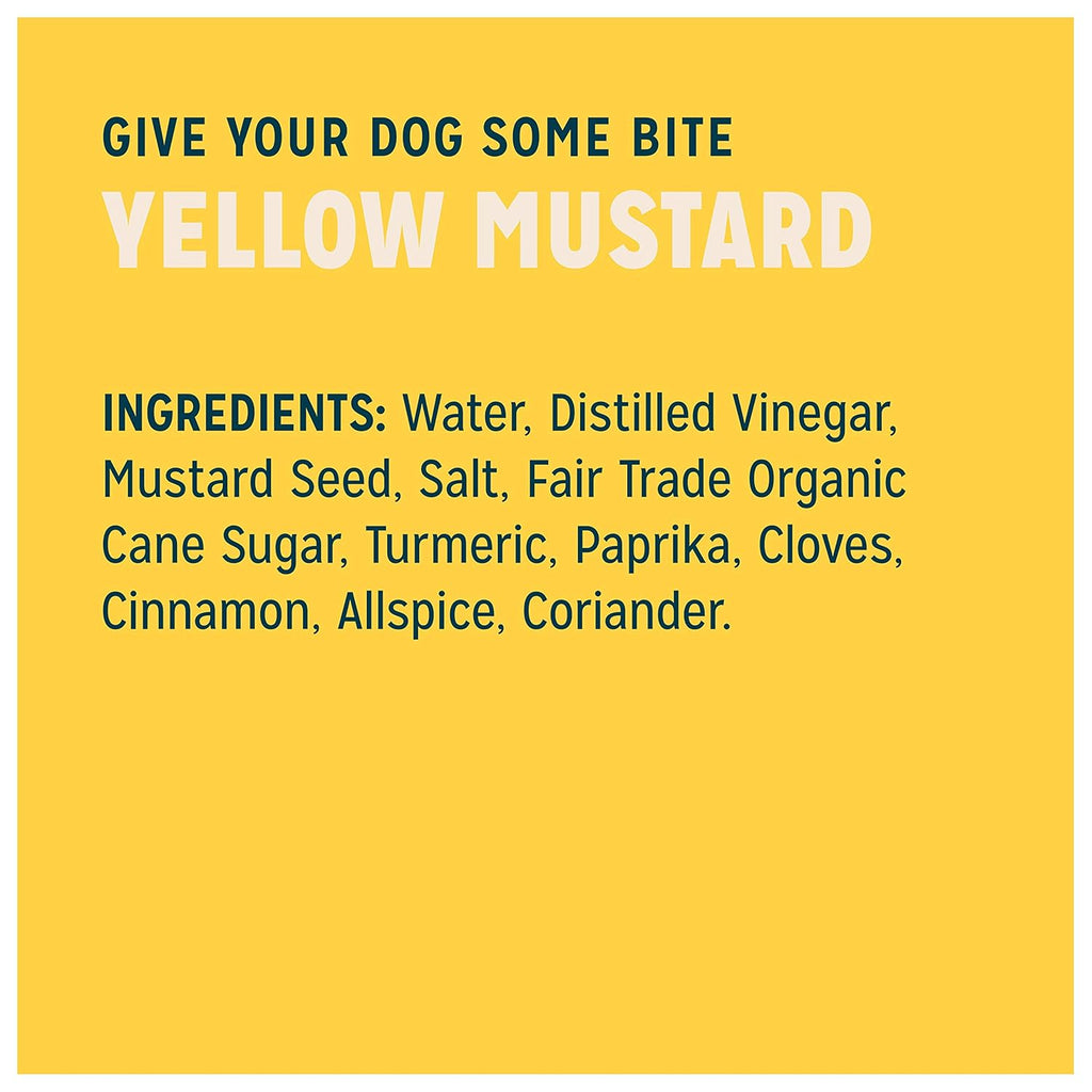 Mustard, Yellow, Gluten Free, Certified Vegan, Non- GMO Project Verified, from 100% Grade-A Mustard Seeds, Shelf-Stable, 9 Oz