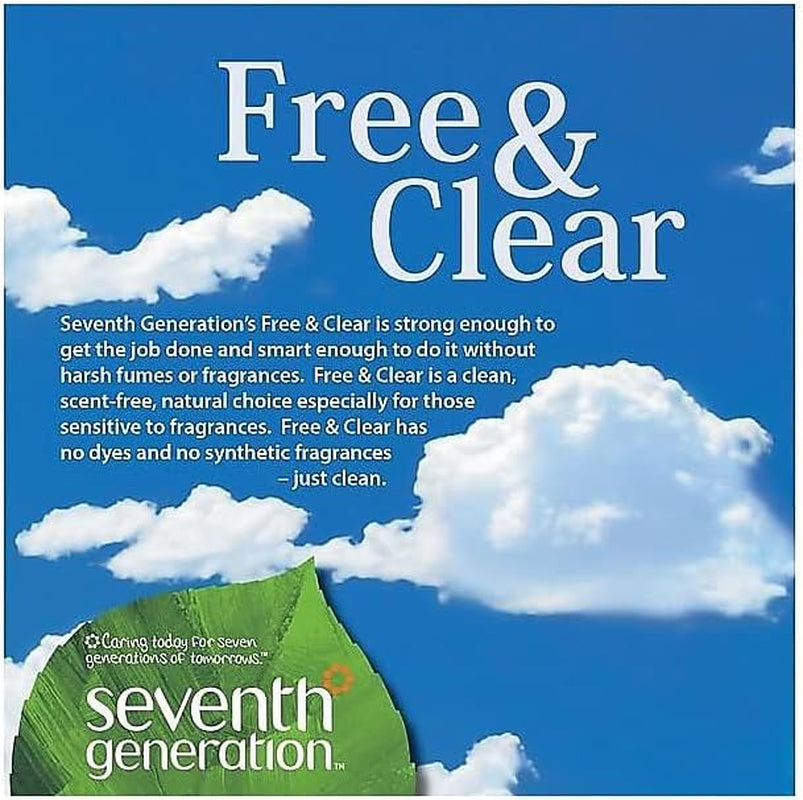 Dishwasher Detergent Powder, Free & Clear, 45 Oz