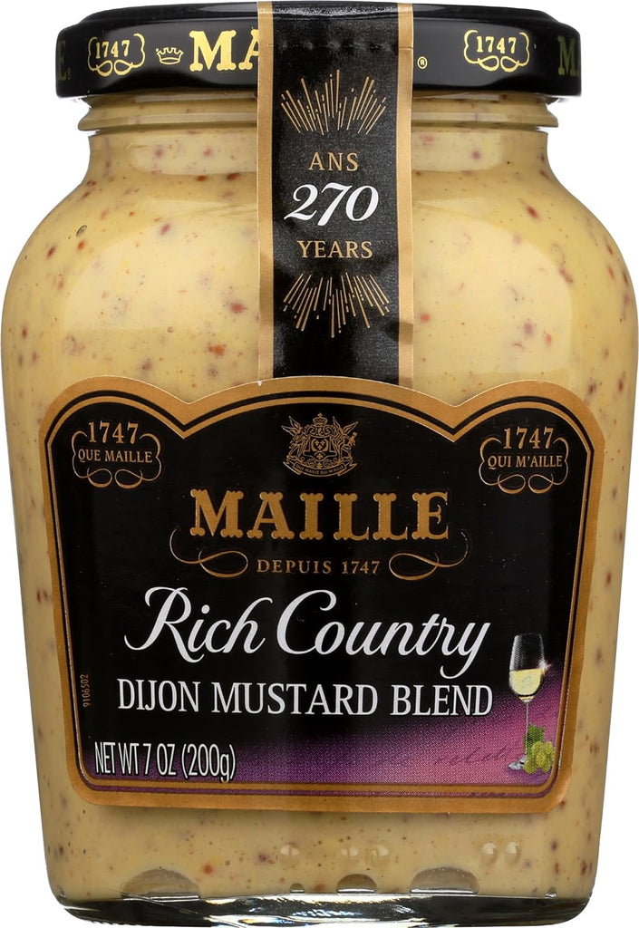 Mustard Dijon Rich Country, 7 Oz