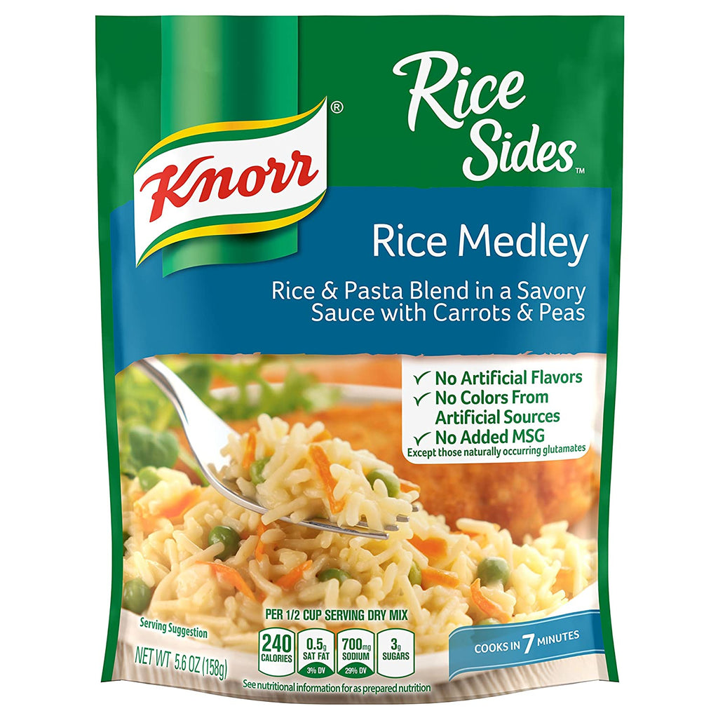 Rice Side Dish, Medley, 5.6 Oz (Pack of 12)