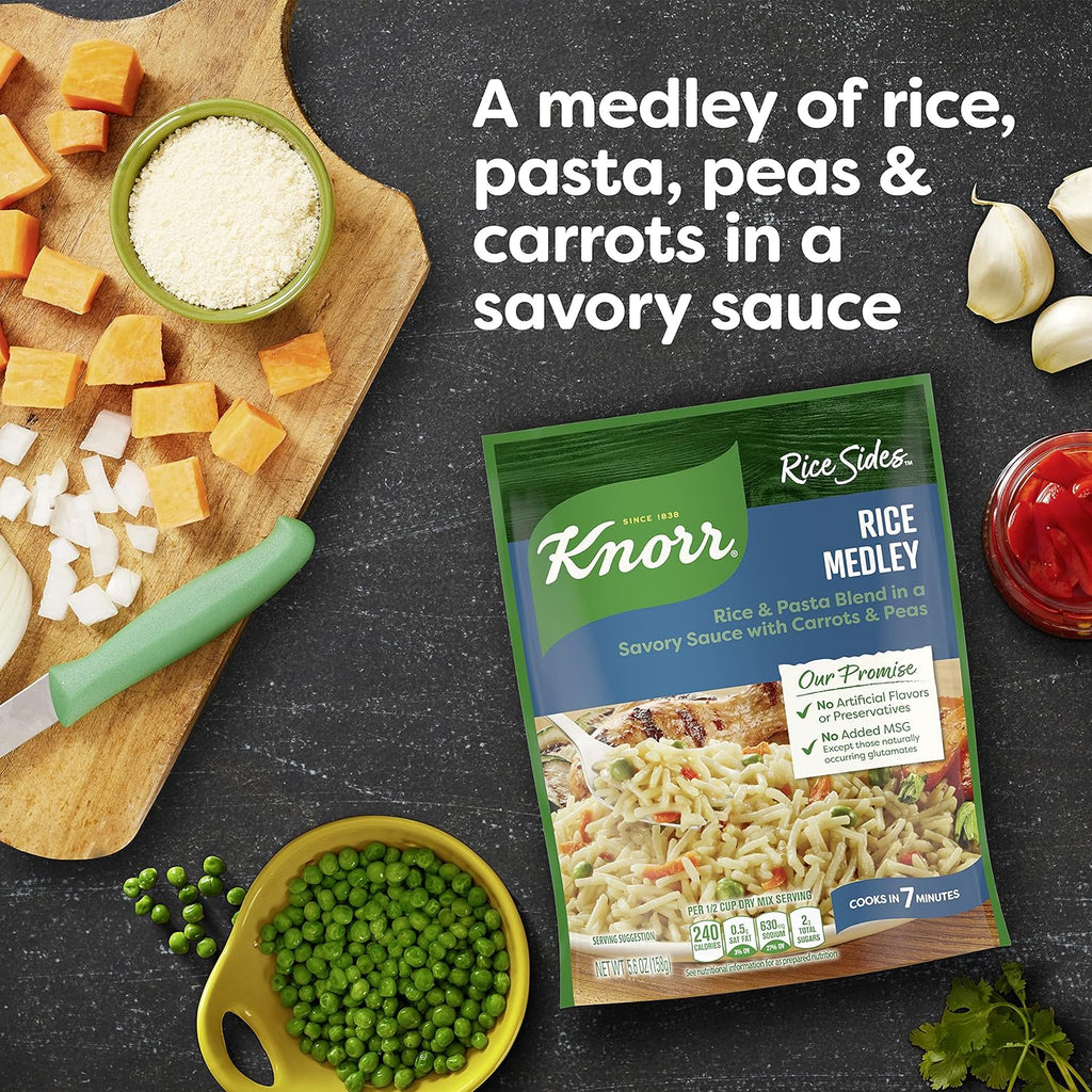 Rice Sides for a Tasty Rice Side Dish Rice Medley No Artificial Flavors, No Preservatives, No Added MSG 5.6 Oz