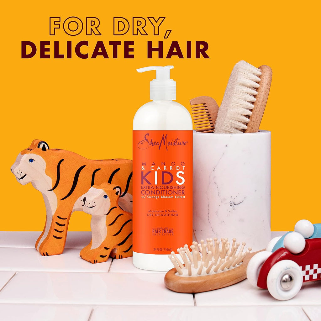 Conditioner for Kids Hair Mango and Carrot Sulfate Free Conditioner 24 Fl Oz