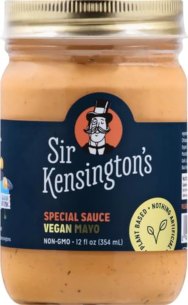 Sir Kensington'S Vegan Mayo Special Sauce Keto Diet Certified Gluten Free Certified Vegan Soy Free Non- GMO Project Verified Shelf-Stable 12 Oz