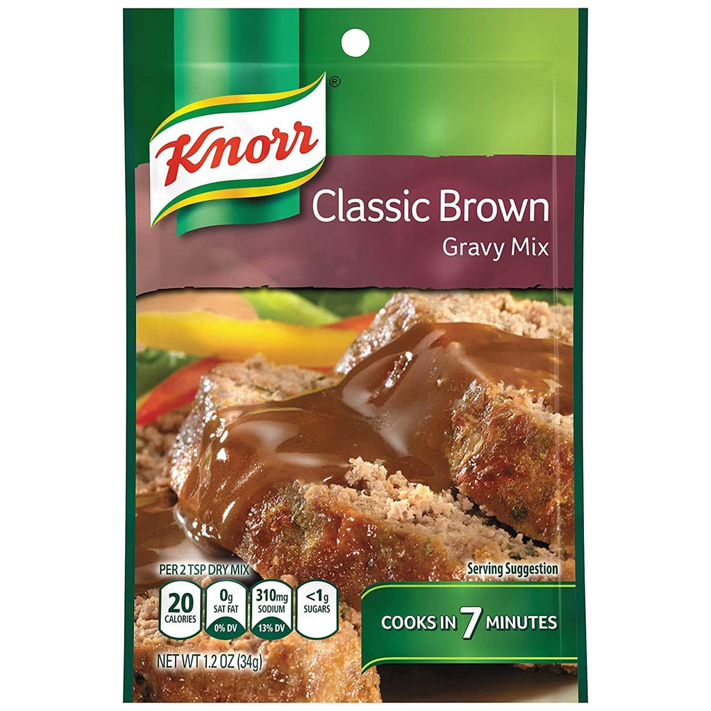 Gravy Mix - Classic Brown - 1.2 Oz - Case of 12