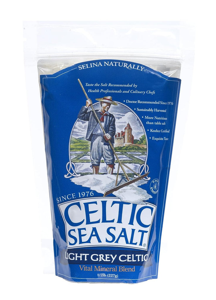 Celtic Sea Salt Light Grey Pouch