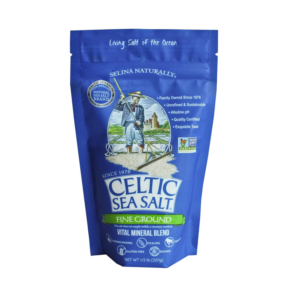 Celtic Sea Salt Fine Ground - 8 oz