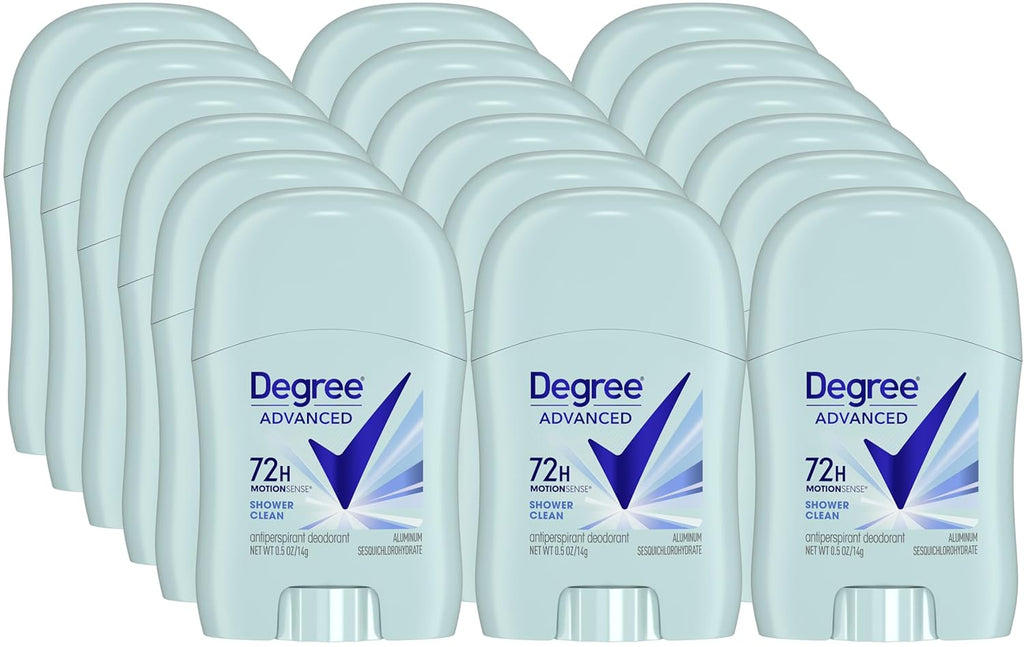 Shower Clean Dry Protection Antiperspirant Deodorant Stick, 0.5 Ounce (Pack of 18) (18 Pack)