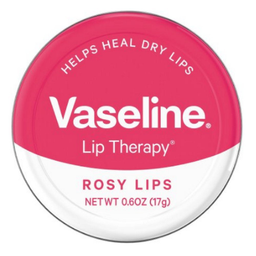 Lip Therapy Lip Balm Tin, Rosy Lips, 0.6 Ounce