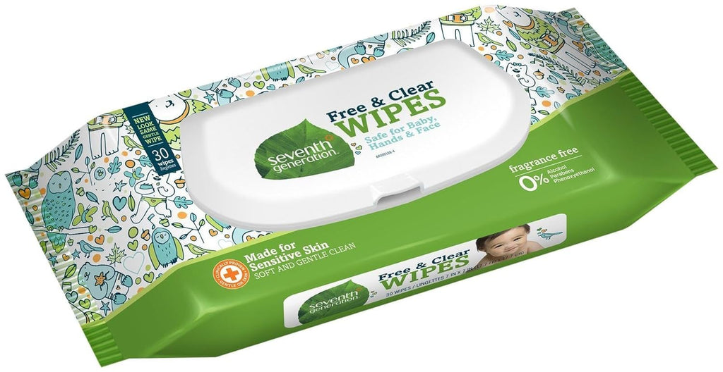 Free & Clear Travel Baby Wipes 30Ct, 30 CT