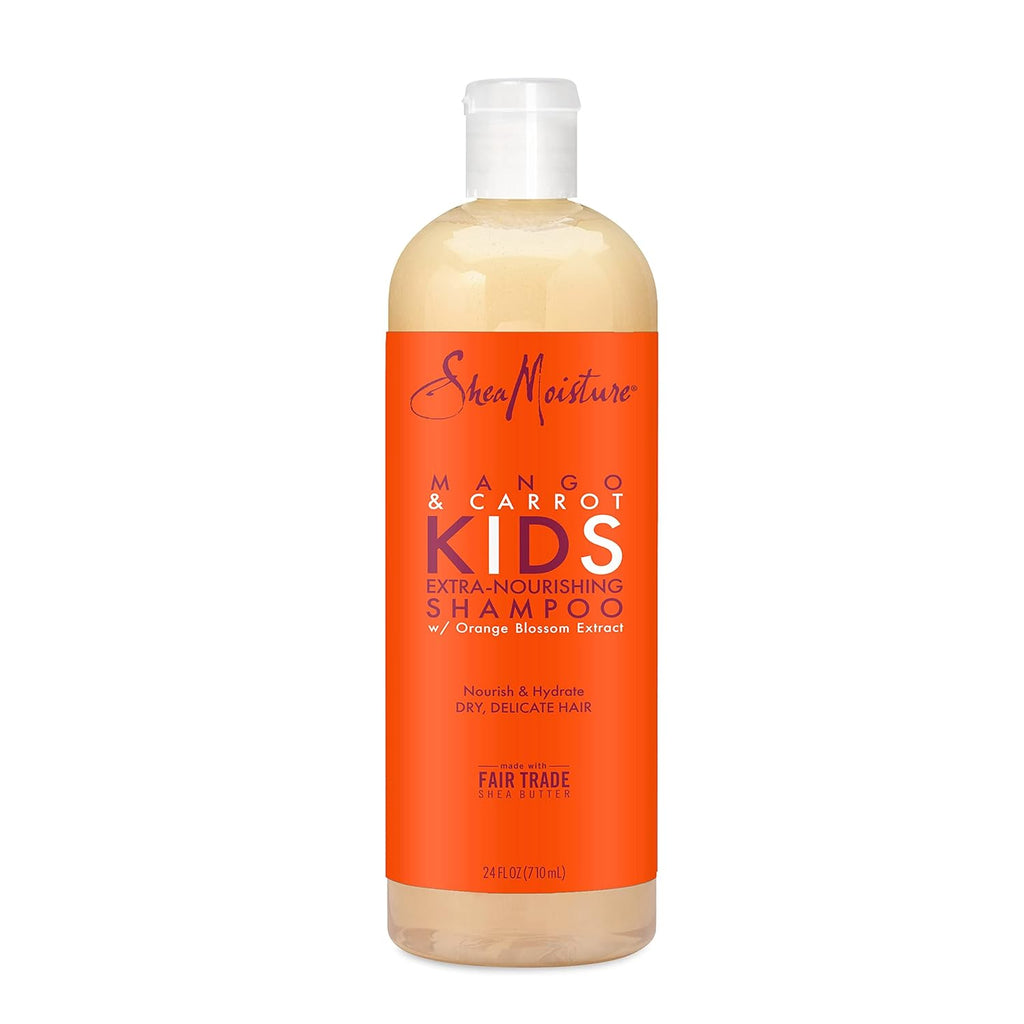 Kids Shampoo Extra-Nourishing Mango & Carrot for Dry, Delicate Hair 24 Fl Oz