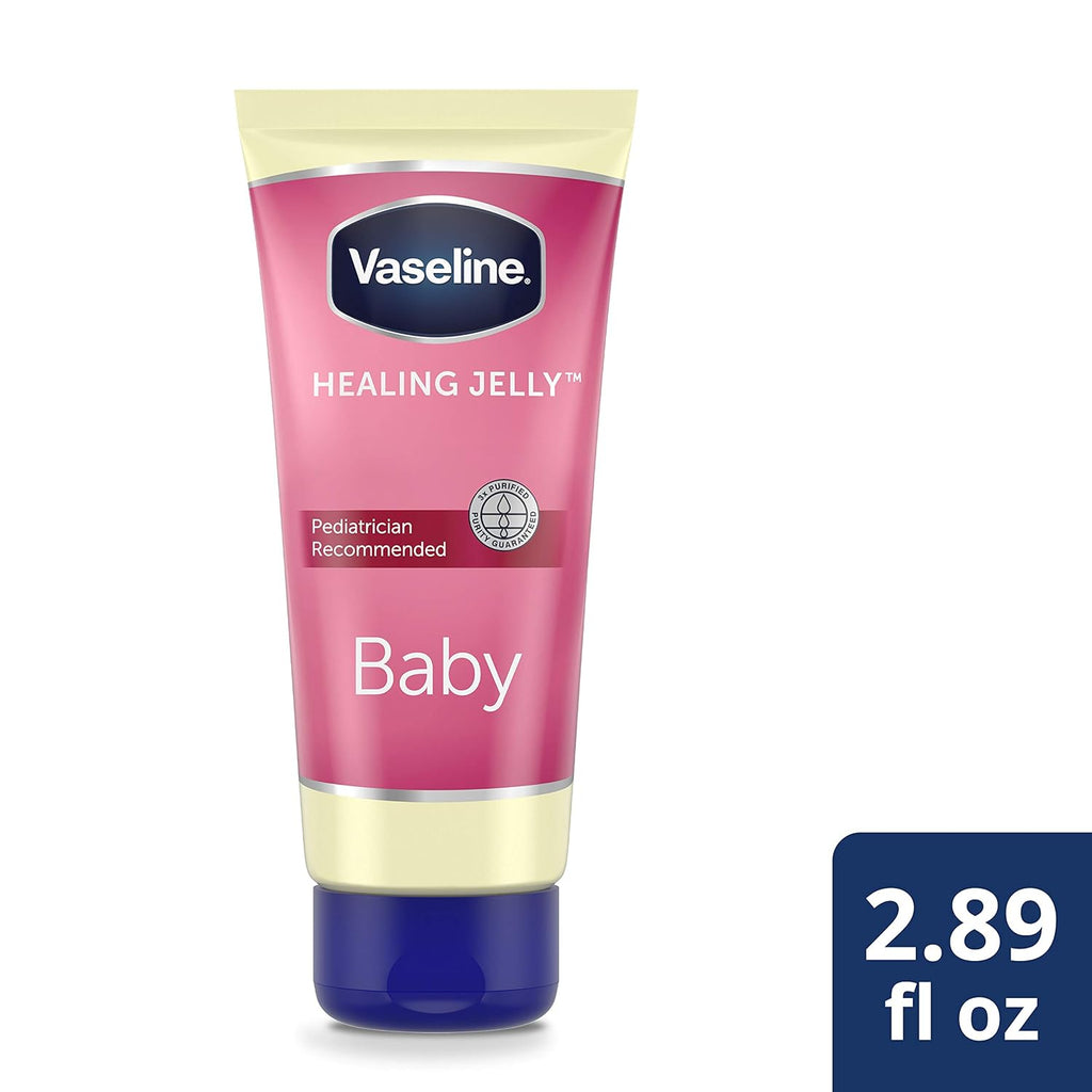 Healing Jelly Petroleum Jelly for Diaper Rash Moisturizer for Baby Hypoallergenic Skin Protectant 2.89 Oz