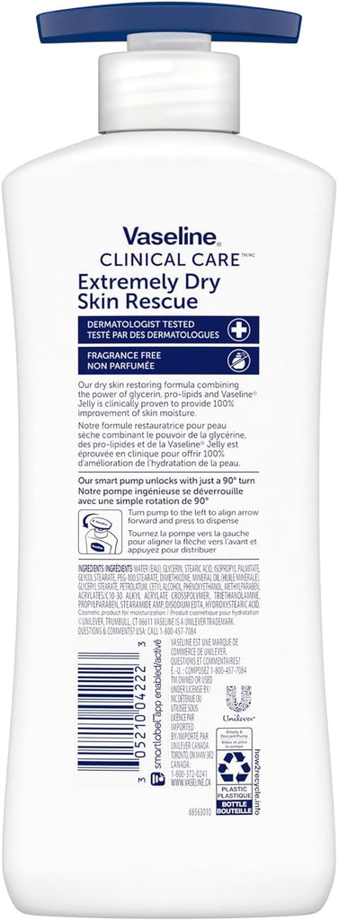 Clinical Care Hand and Body Lotion Extremely Dry Skin Rescue 13.5 Oz