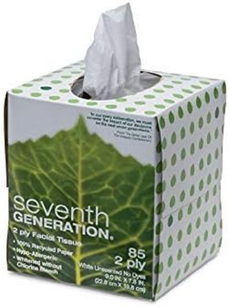 Chlorine-Free Facial Tissue 85 Sh (Pack of 6)