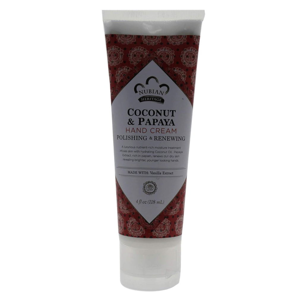 Hand Cream, Coconut Papaya, 4 Ounce