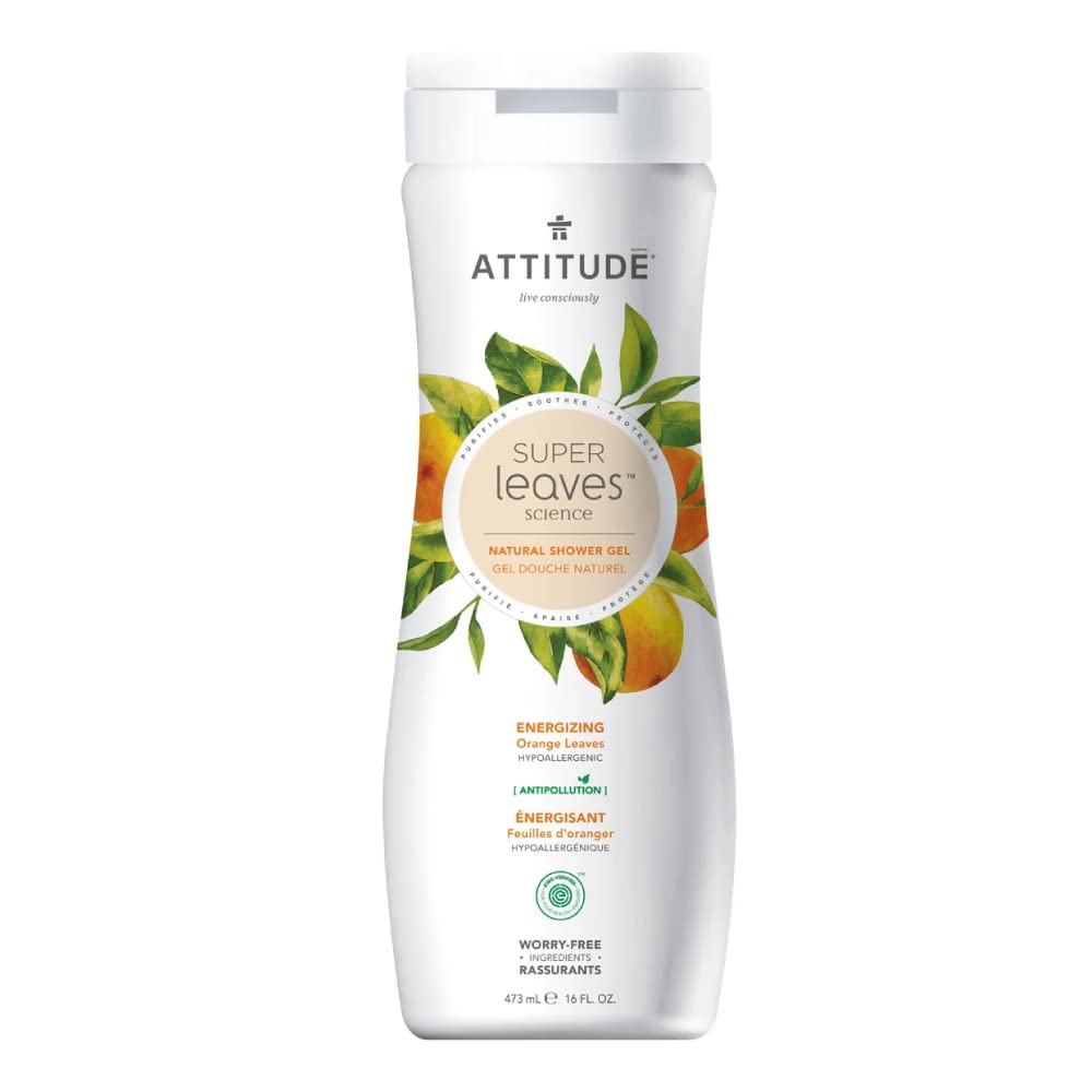 ATTITUDE Orange Leaves Shower Gel