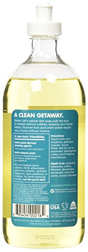 Better Life Sulfate Free Dish Soap