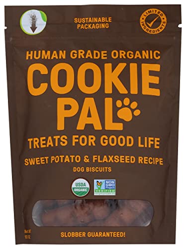 Cookie Pal Organic Sweet Potato Flaxseed Dog Treats