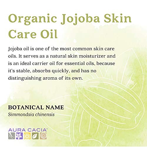 Aura Cacia Organic Jojoba Skin Care Oil