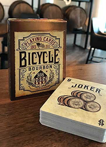 Bicycle Bourbon Playing Cards Brown