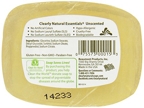 Clearly Natural Glycerine Bar Soap