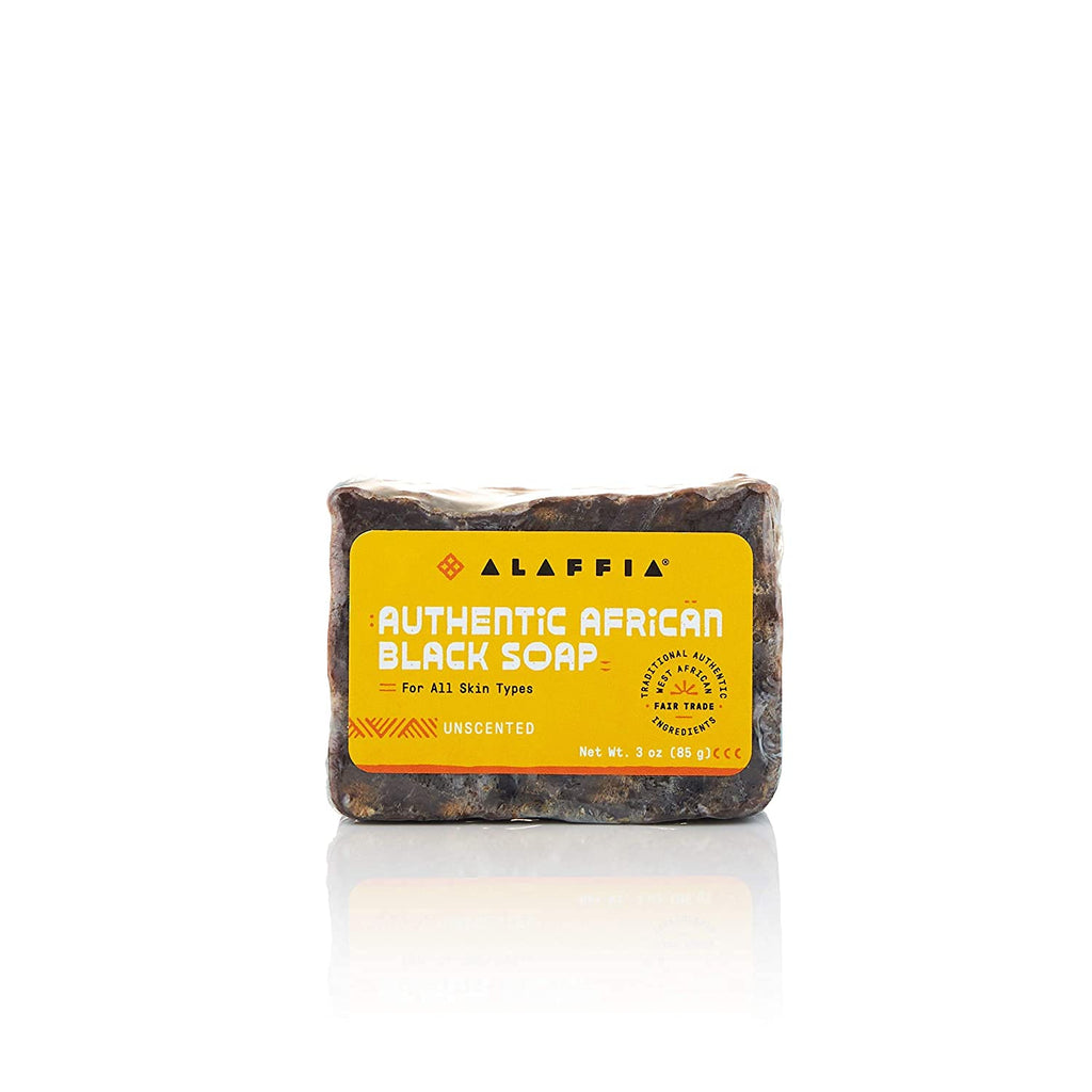 Alaffia Authentic African Black Soap Bar