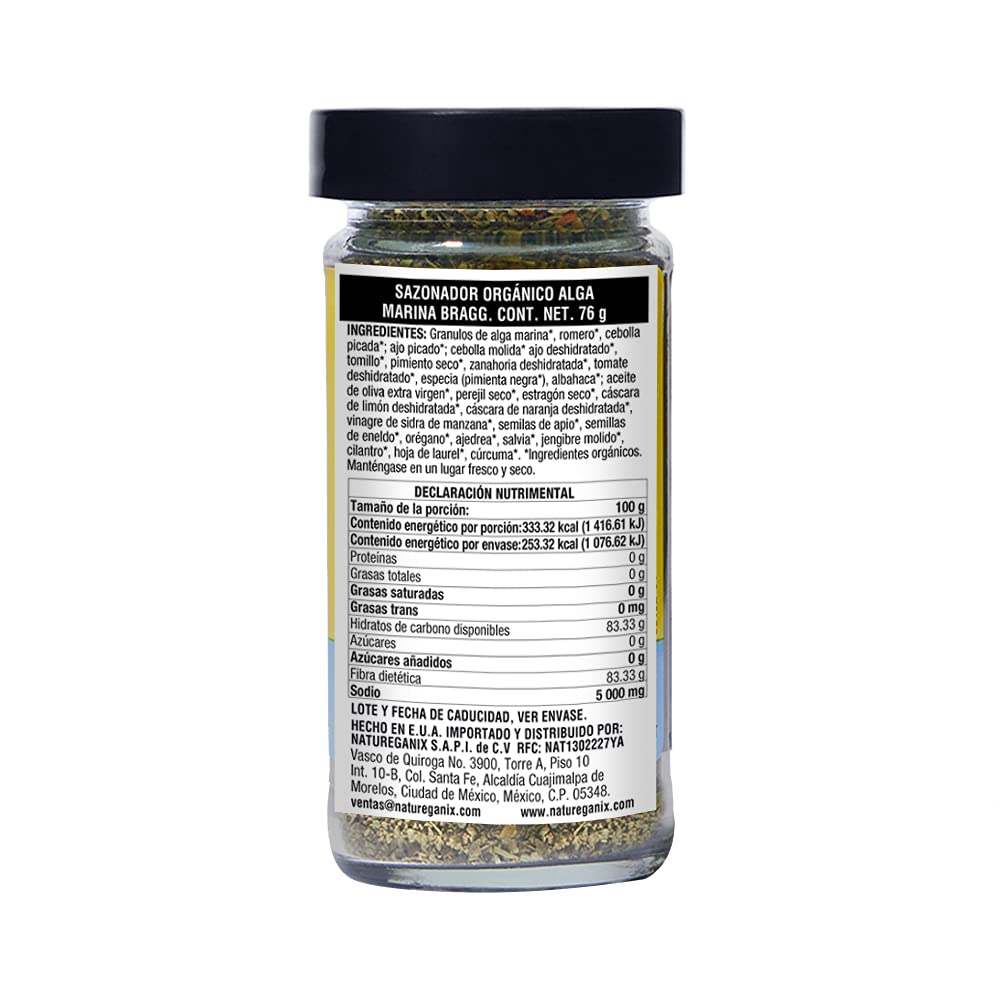 Bragg Organic Delight Seasoning with Organic Bragg Sprinkle,