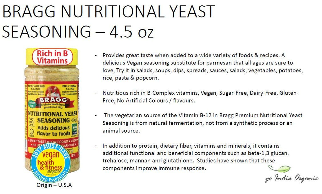 Bragg Nutritional Yeast Seasoning