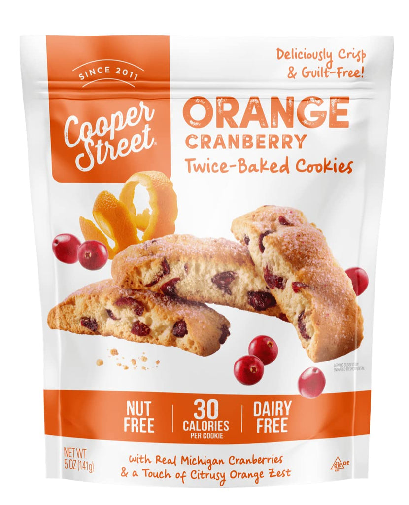 Cooper Street Orange Twice-Baked Cranberry Cookies