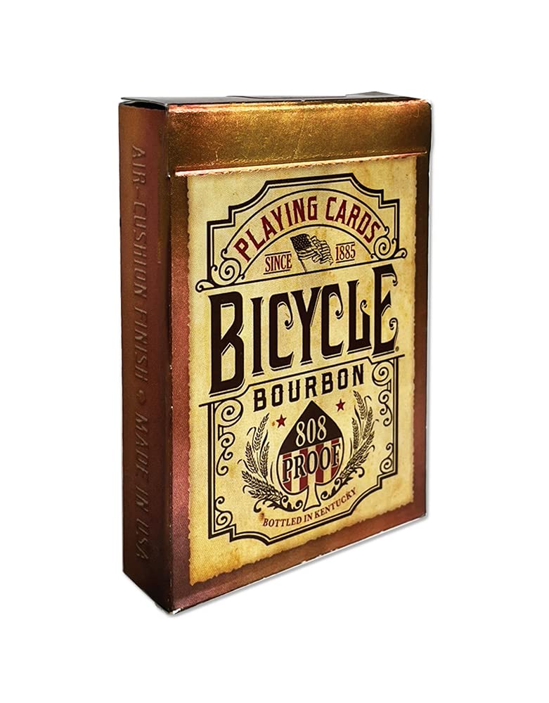 Bicycle Bourbon Playing Cards Brown