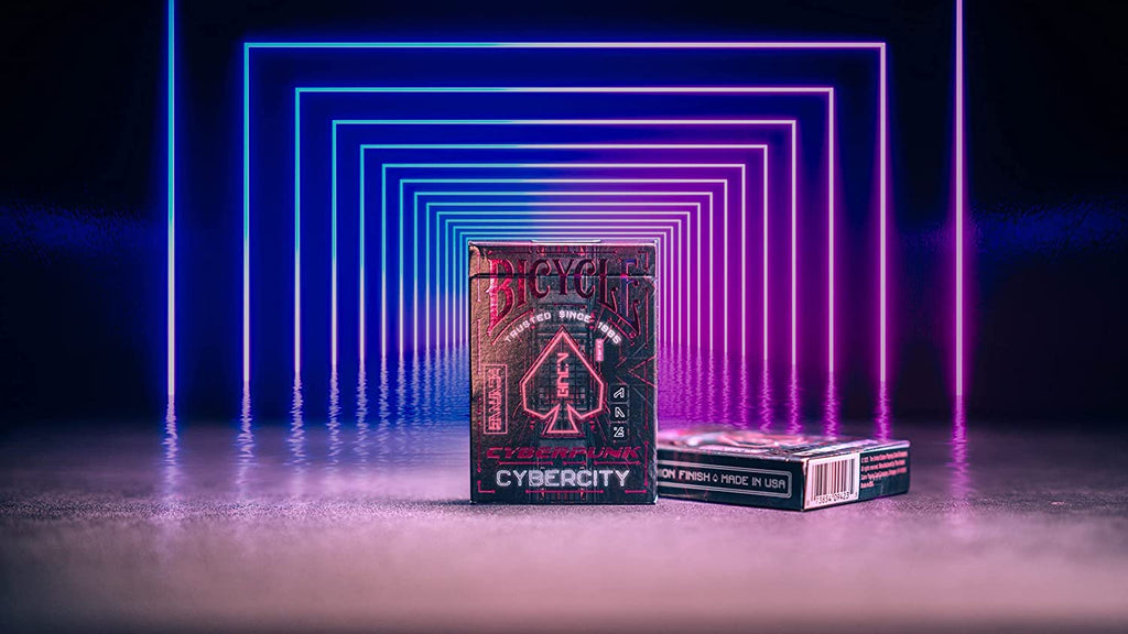 Bicycle Cyberpunk Cybercity Premium Playing Cards