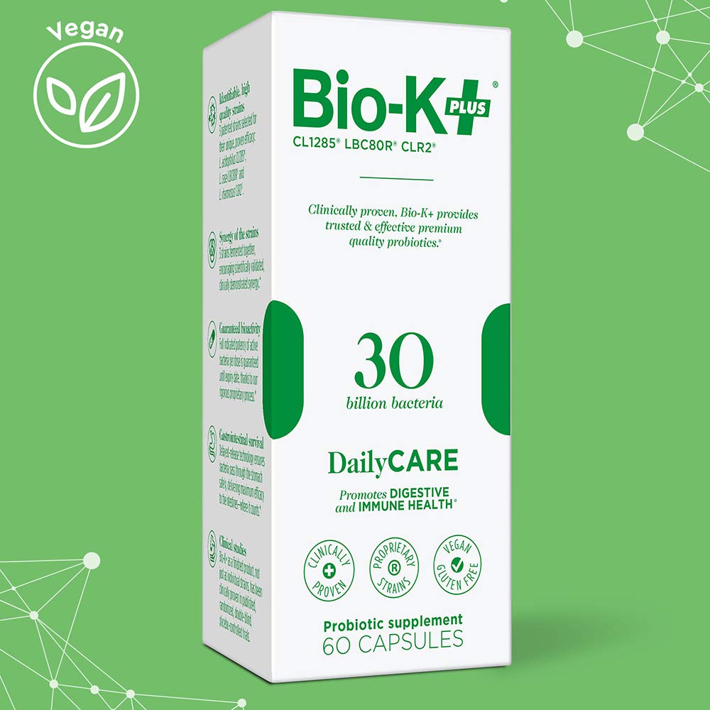 Bio-K + Daily Care Probiotic Supplement Capsules