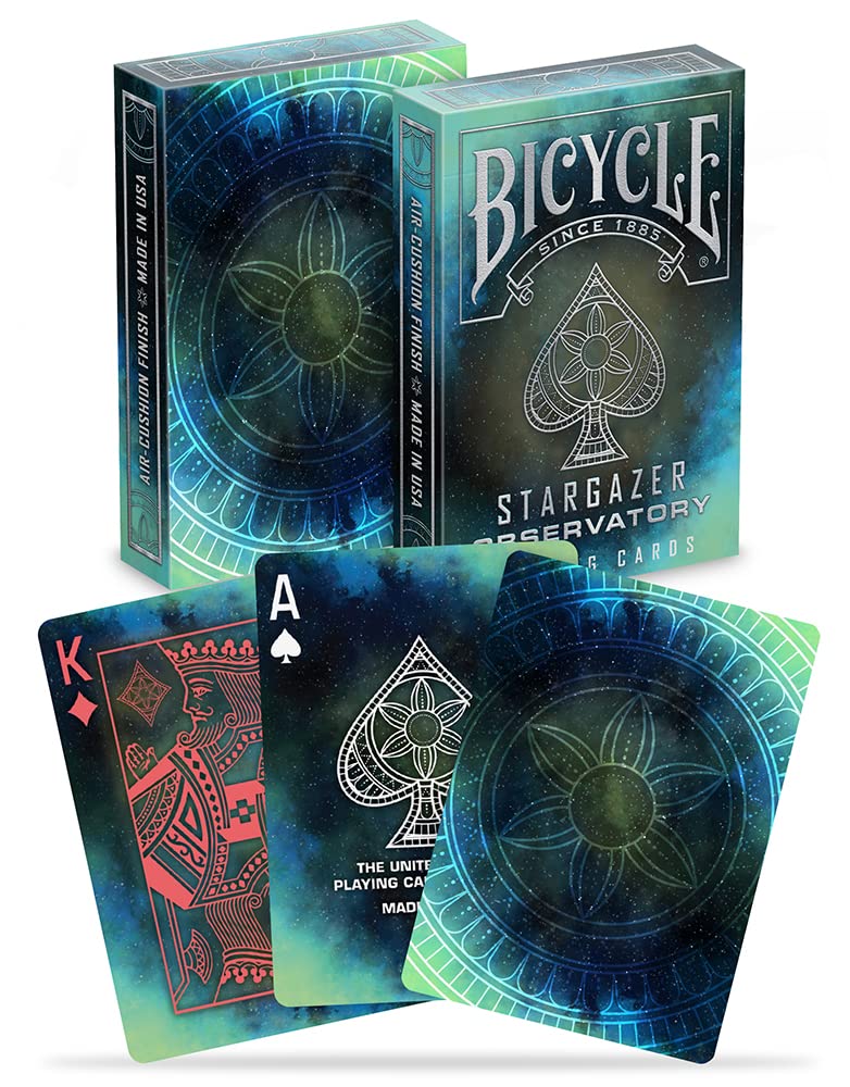 Bicycle Stargazer Observatory Playing Cards