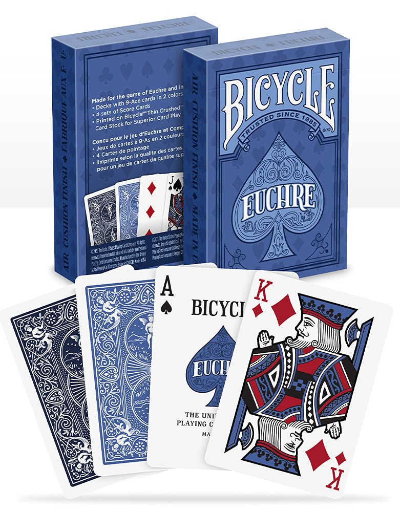 Bicycle Euchre 2 Playing Card Decks