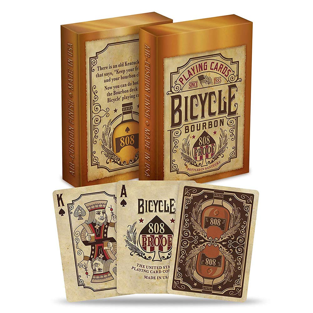 Bicycle Bourbon Playing Cards Brown