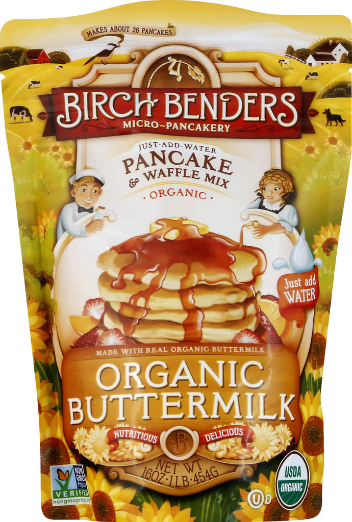 Birch Benders, Pancake Mix Buttermilk Organic