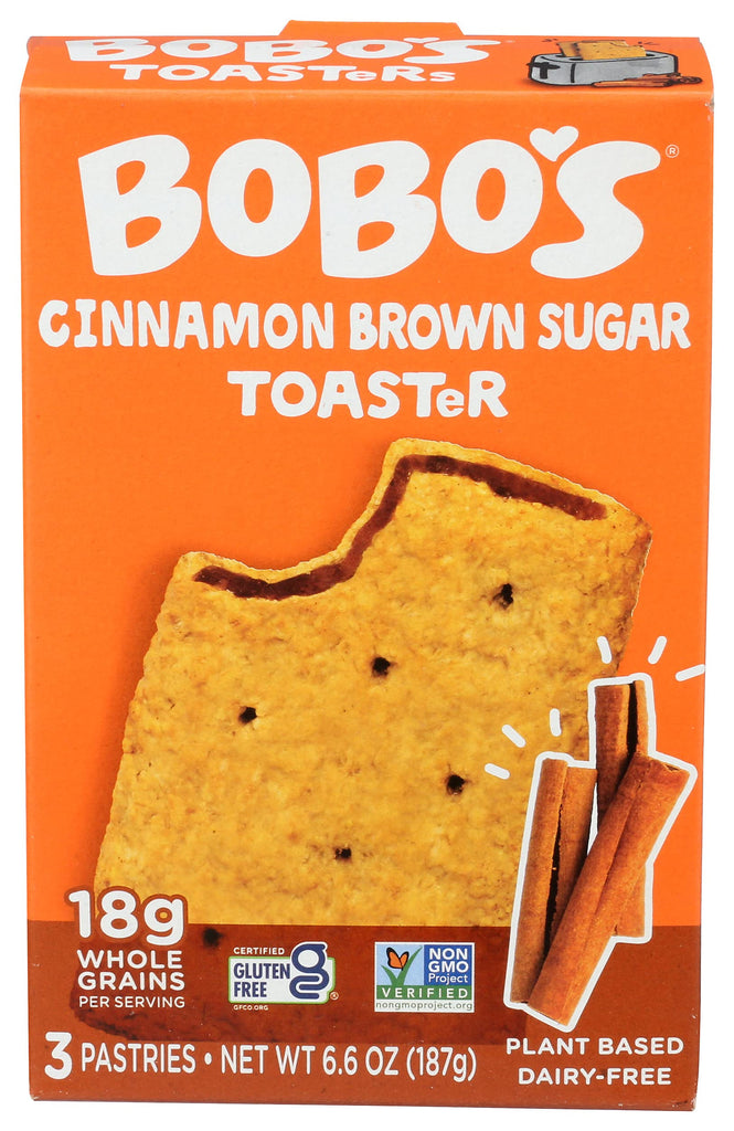 Bobos Oat Bars Cinnamon Brown Sugar Toaster Pastry