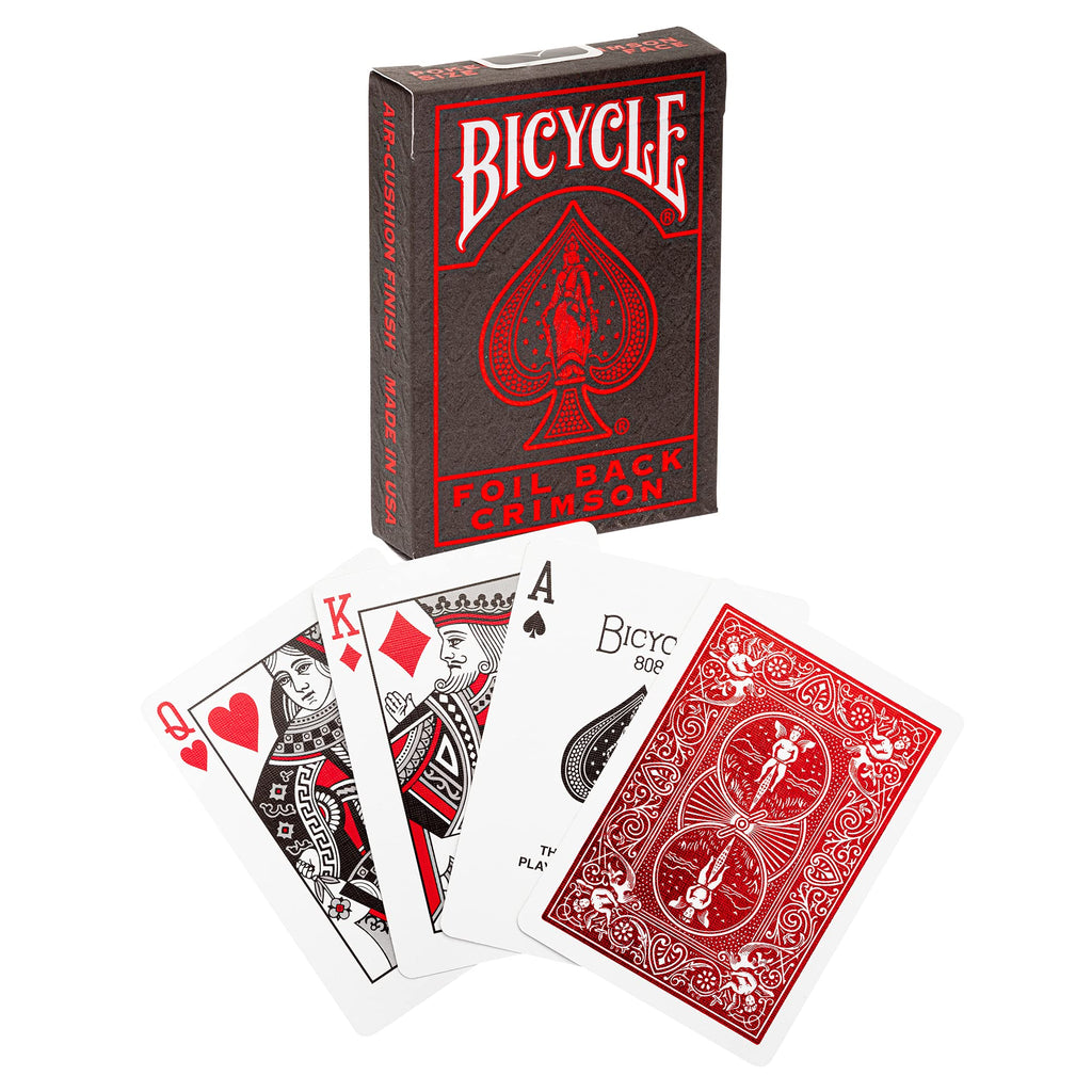 Bicycle Metalluxe Red Playing Cards