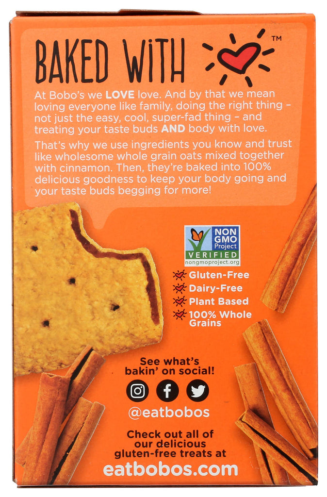 Bobos Oat Bars Cinnamon Brown Sugar Toaster Pastry