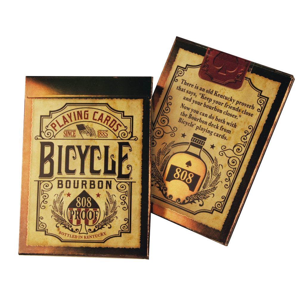 Bicycle Bourbon Playing Cards Brown