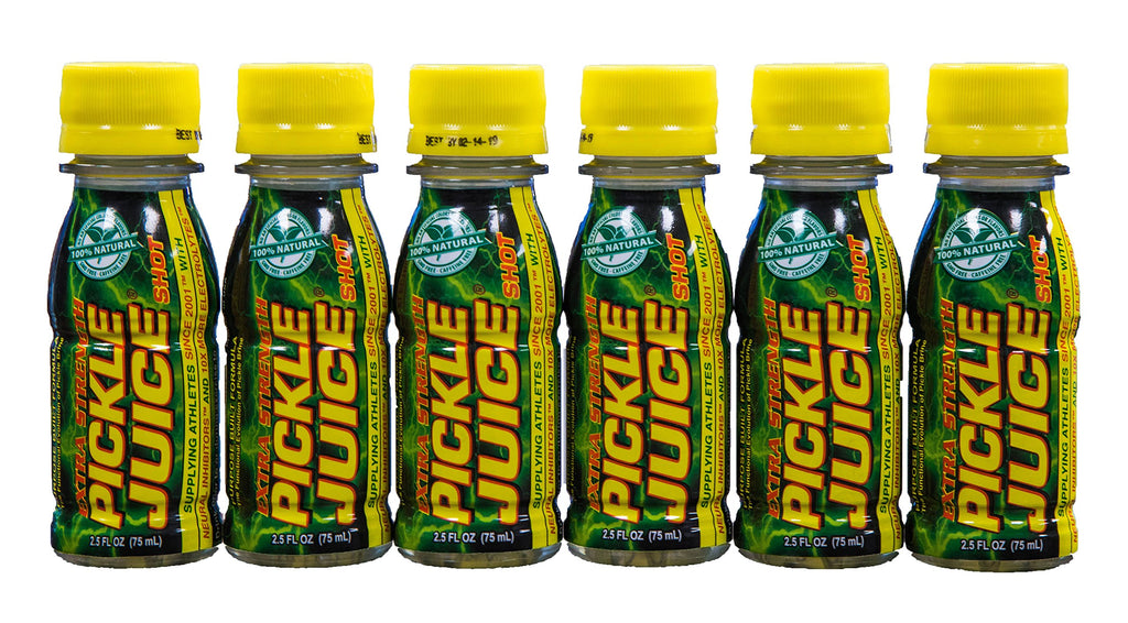 Pickle Juice Extra Strength Shots 2.5 oz 6 Bottle