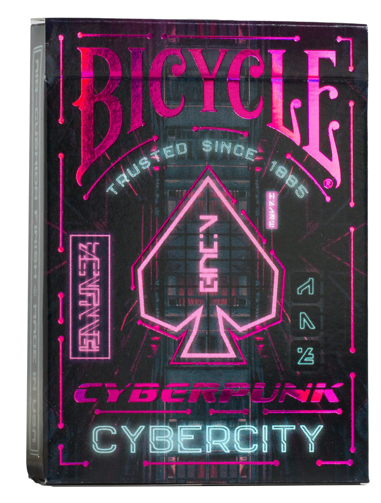 Bicycle Cyberpunk Cybercity Premium Playing Cards