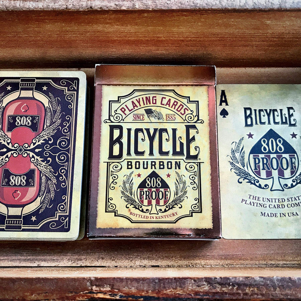 Bicycle Bourbon Playing Cards Brown